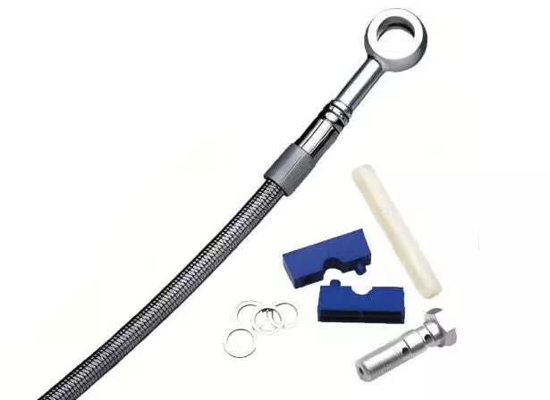 Brake Line Kit:1 Front for Honda CB 750 Nighthawk 1991-03 Original Spiegler