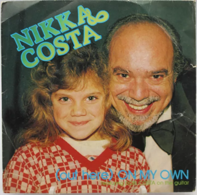 45 rpm vinyl record nikka & costa out here on my own featuring don costa guitar