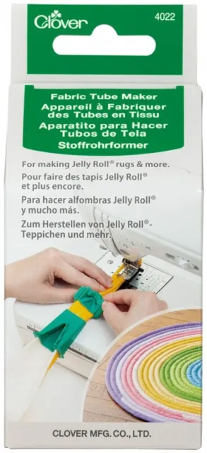 Fabricante de tubos de tela de trébol - para hacer alfombras Jelly Roll® y más tiras de uso