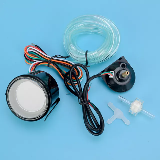2" EVO Auto Car Digital Turbo Boost Gauge Psi Meter Sensor Pressure Kit