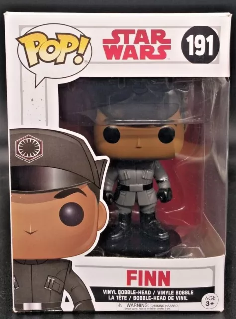 Funko Pop! Star Wars Episode VIII #191 Finn Imperial Disguise Vinyl Bobble-Head