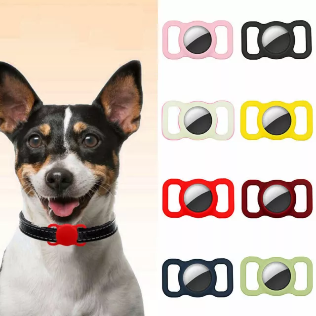 Support de collier de chien Airtag pour Apple Air Tag, sac de protection...