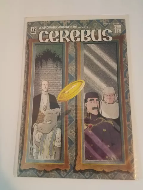 Cerebus the Aardvark #72 1st Print Aardvark Vanaheim Comics 1985 Dave Sim