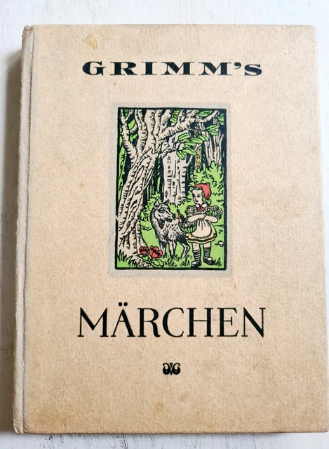 Sehr altes Märchenbuch Grimms Märchen / Brüder Grimm / selten