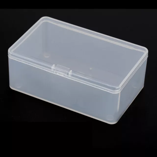 CONTENITORE IN PLASTICA trasparente con coperchio contenitore EUR 1,82 -  PicClick IT