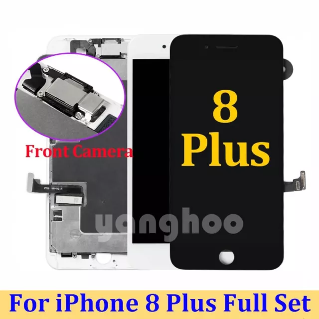 LCD Display For iPhone 8 Plus 5.5"3D Touch Screen Digitizer Assembly Replacement