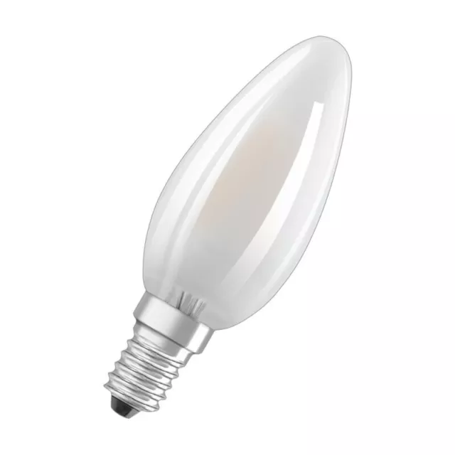 Ampoule Osram flamme LED filament 4w E14 220-240v 6.500k 470 lumens