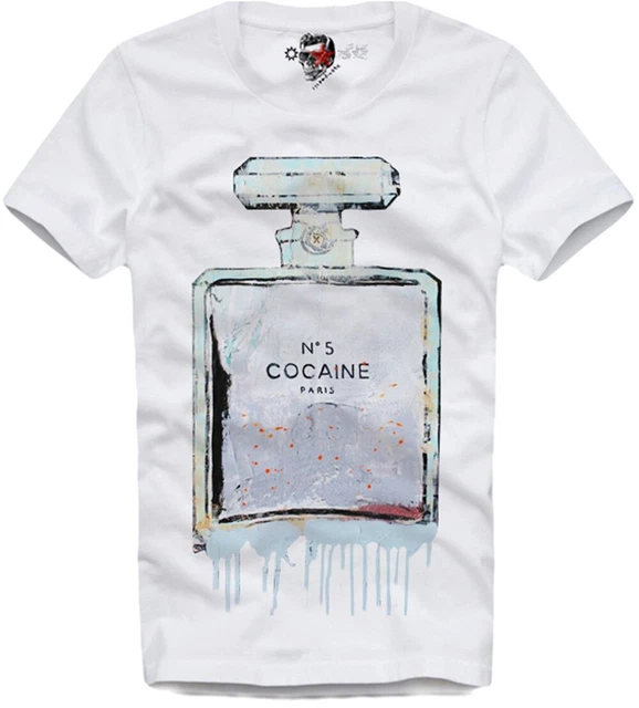 E1SYNDICATE T SHIRT No5 COCAINE EAU DE PARFUM ESCOBAR MEDELLIN BLOW CRACK  5609