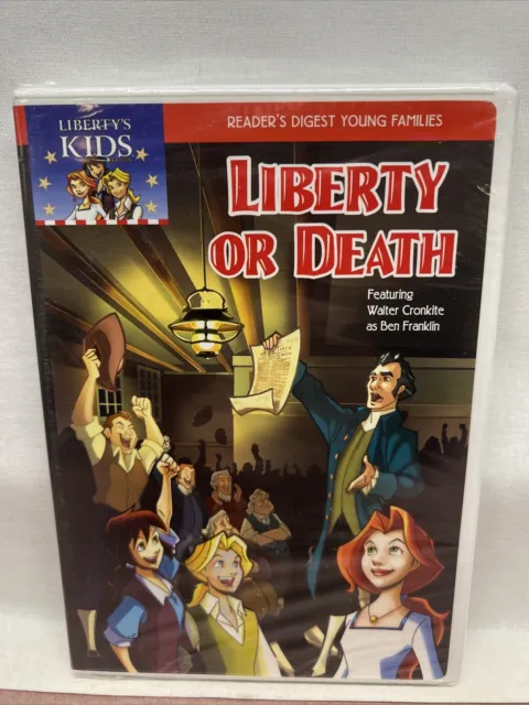 LIBERTY KIDS: LIBERTY Or Death (DVD) $1.50 - PicClick