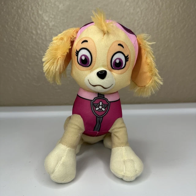 NICKELODEON PAW PATROL Skye Girl Dog Plush Pink Spin Master Stuffed