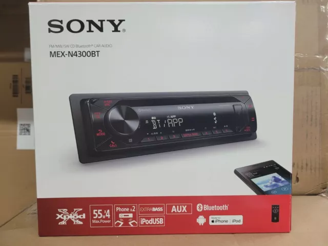 Autoradio Sony Bluetooth MEX-N4300BT