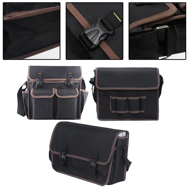 Borsa attrezzi Oxford con tracolla bordo forte design robusto tessuto nylon