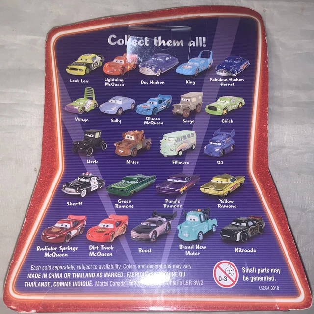 DISNEY PIXAR CARS Supercharged Leak Less Mattel Diecast Vehicle 1:55 £7 ...