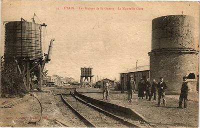 CPA Etain-Les Ruines de la Guerre-La Nouvelle Gare (232176)