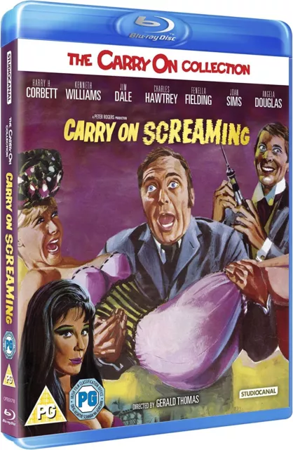 Carry on Screaming (Blu-ray) Harry H. Corbett Kenneth Williams Fenella Fielding 2