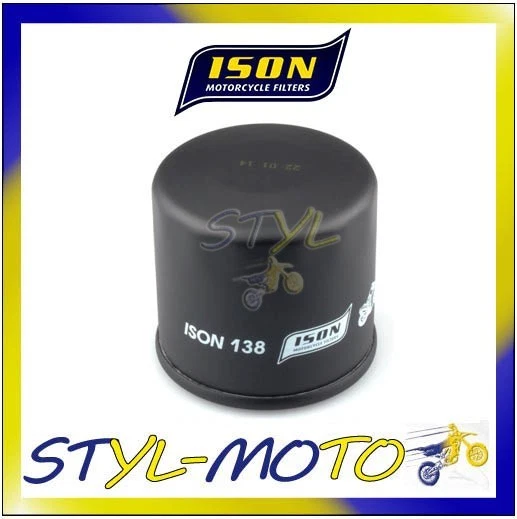 Filtre à Huile HifloFiltro Racing HF138RC Pour Suzuki DL 1000 V-storm Et GSX-R 1000 - Neuf