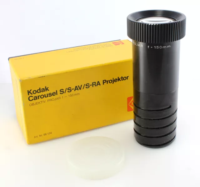 Kodak Carousel S/S-AV/S-RA Projector lens 150mm - Boxed in great condition