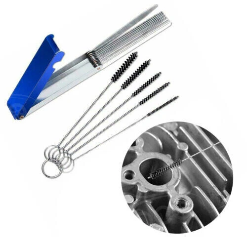 Parts Motorcycle Carburetor Carbon Dirt Jet Remove Cleanup Kit Tool Set US