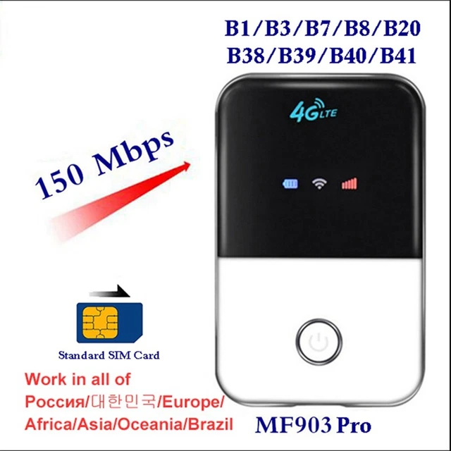 4G LTE Wifi Router Auto Hotspot Wireless Broadband Mifi Unlocked ModeT6