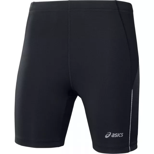 New ASICS Running Tights Shorts - Black - Womens Ladies Girls Gym Fitness