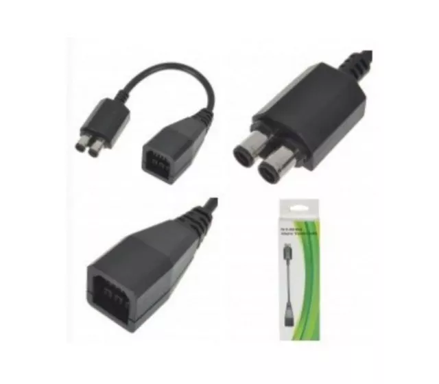 Adaptateur convertisseur secteur Xbox 360 (Fat) vers Microsoft Xbox 360 Slim