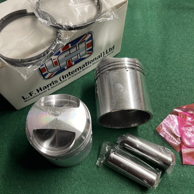 Triumph T100 Pre Unit Pistons/Pair 60 | BRITISH Only Austria Triumph T100 Pre Unit Pistons/Pair 60 | BRITISH Only Austria
