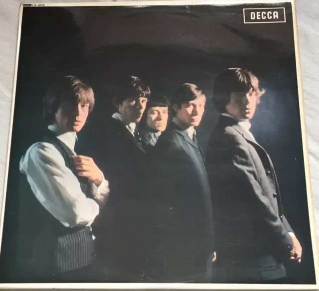 Rolling Stones Debut 1970 Uk Decca Mono Boxed Label Vinyl Lp Lk 4605 Ex / Ex +