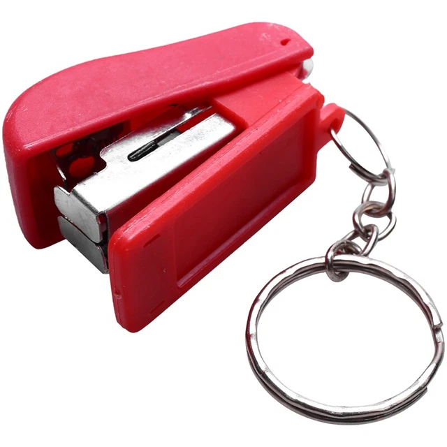 1Pc Stapler Plastic Stationery Set Kawaii Stapler Office Accessories Cute M J4Y8
