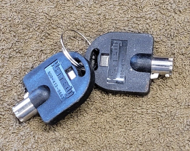 2 KENNEDY TOOL Box Chest Toolbox Lock Key Ken 52 21.85 PicClick