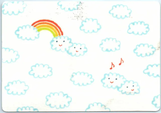Postcard - Rainbow and Clouds Print