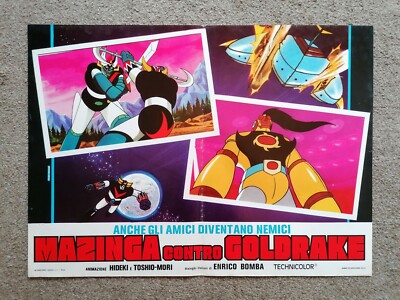 MAZINGA CONTRO GOLDRAKE GOLDORAK GRENDIZER MAZINGER Movie Poster