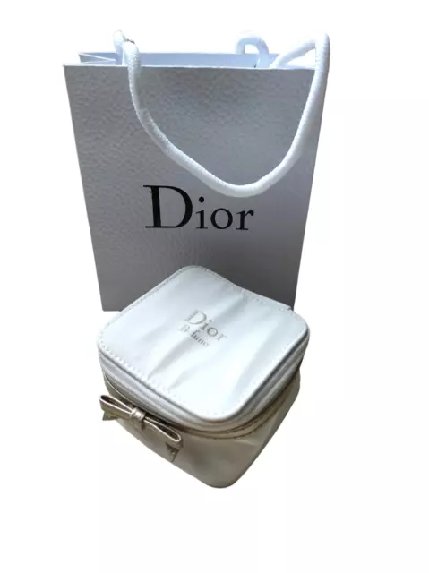 Trousse CHRISTIAN DIOR originale primi anni 2000, con busta originale Dior