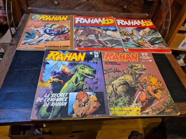 Raba Rahan BD RAHAN NUMÉRO 2/8/9/26 Et27 Des Année 1970 EUR 9,99 - PicClick FR