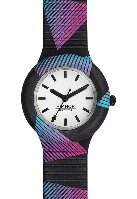 Orologio HIP HOP donna BACK TO THE 90'S, cinturino in silicone, SOLO TEMPO - 3H