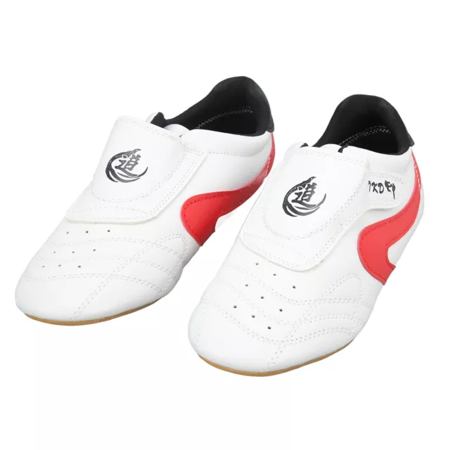 (41) Taekwondo Shoes Unisex Oxford Leather Soles Taekwondo Sneakers