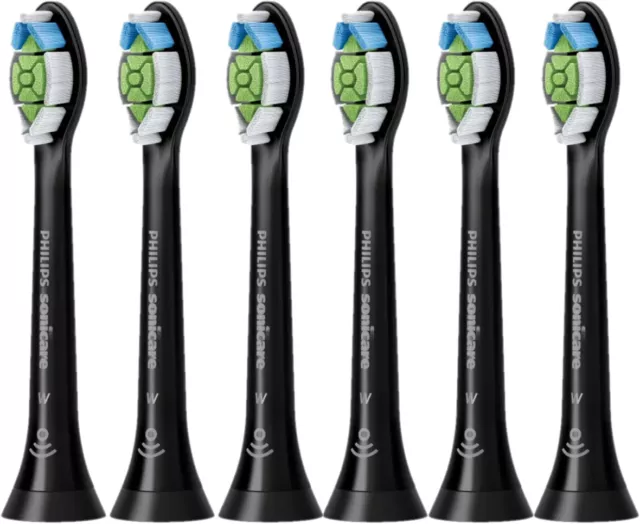 6x Genuine Philips Sonicare W Optimal White Replacement Electric toothbrush head 2