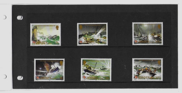 Jersey 1984 QEII RNLI Centenary - Presentation Booklet - MNH