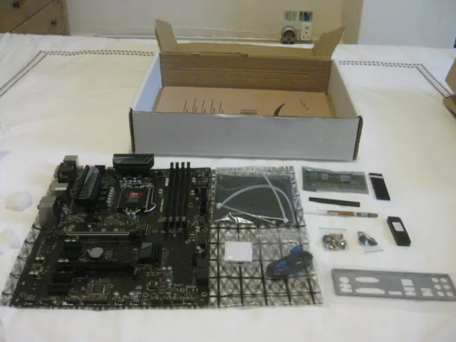 MSI Z370-A Pro LGA1151 ATX Motherboard DVI VGA DP 4 x DDR4 M.2 NVME + EXTRAS