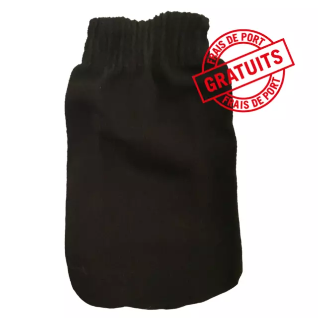 Gant De Gommage Kessa Pour Hammam Et Exfoliation Corps - Taille Standard, Noir, Haute Qualité