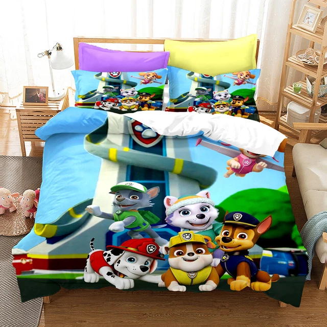PAW PATROL PUPS Single/Double/Queen/King Bed Quilt Cover Set 42.01
