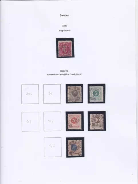 Sweden Stamps Ref 15020