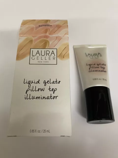 2 X Laura Geller Liquid Gelato Pillow Top Illuminator Highlighter /  Ballerina