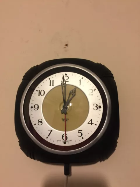 vintage smiths of enfield bakelite mains electric wall clock