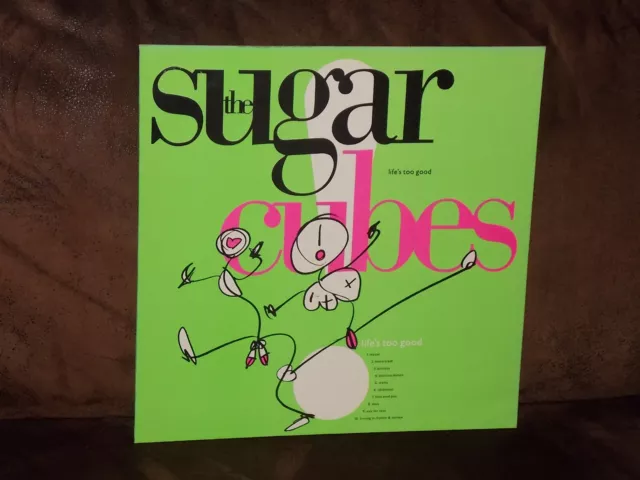 Vinyl-LP: THE SUGARCUBES - Life's Too Good (1988) [w/ Björk]