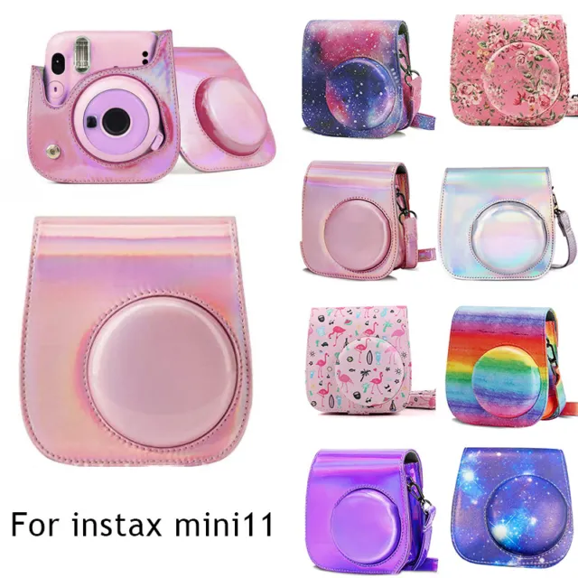 For Fujifilm Instax Mini 11 Instant Camera Case Bag Cover with Adjustable Strap