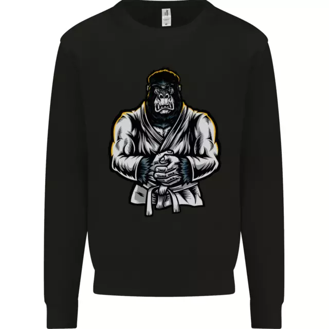 Jiu Jitsu Gorilla MMA Martial Arts Karate Mens Sweatshirt Jumper