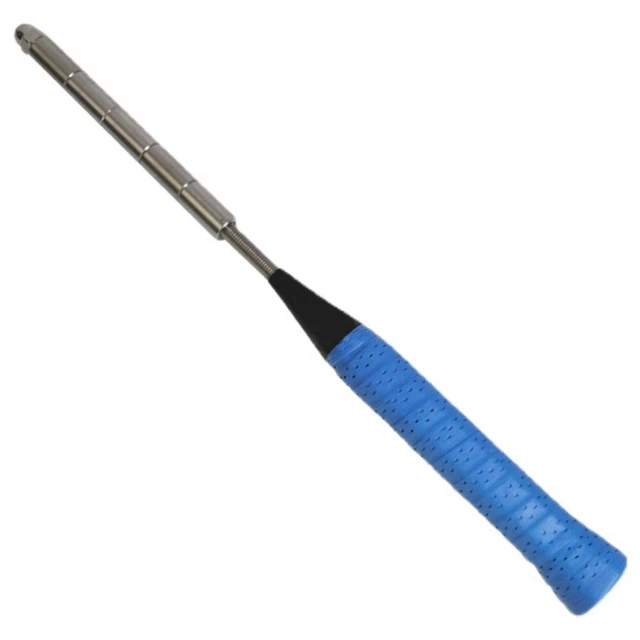 Raqueta de bádminton Swing Trainer ayuda práctica para el golpe Detachable Weights