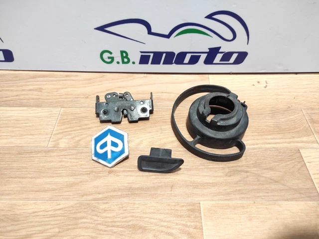 lotto minuteria logo serratura sella PIAGGIO BEVERLY 250 I.E. 2006 2008