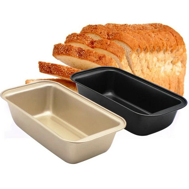 Sartén de acero al carbono tostada rectangular pastel herramienta mejoras para el hogar