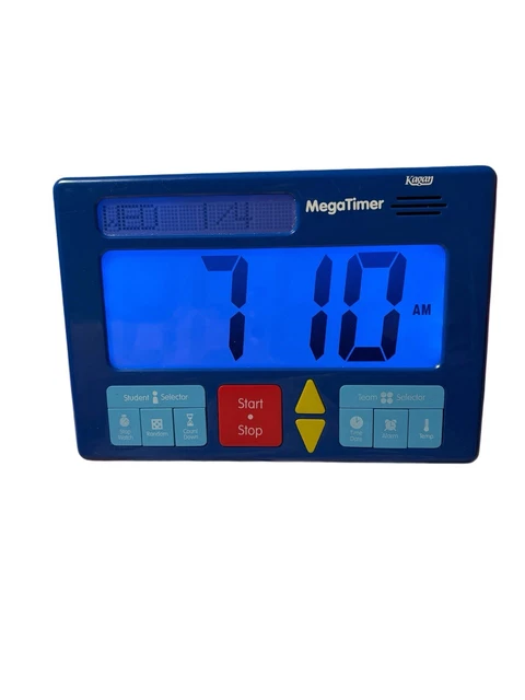Timer Terprogram Mega KAGAN COOPERATIVE LEARNING MegaTimer Classroom Timer Digital Lighted ...